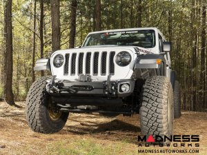 Jeep Gladiator JT Front Bumper - Arcus - w/ Winch Tray + Tow Hooks